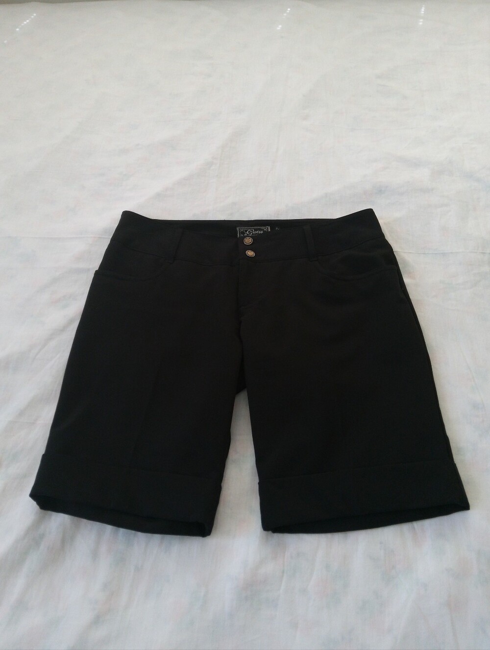 Guess Black Bermuda Shorts Size 29